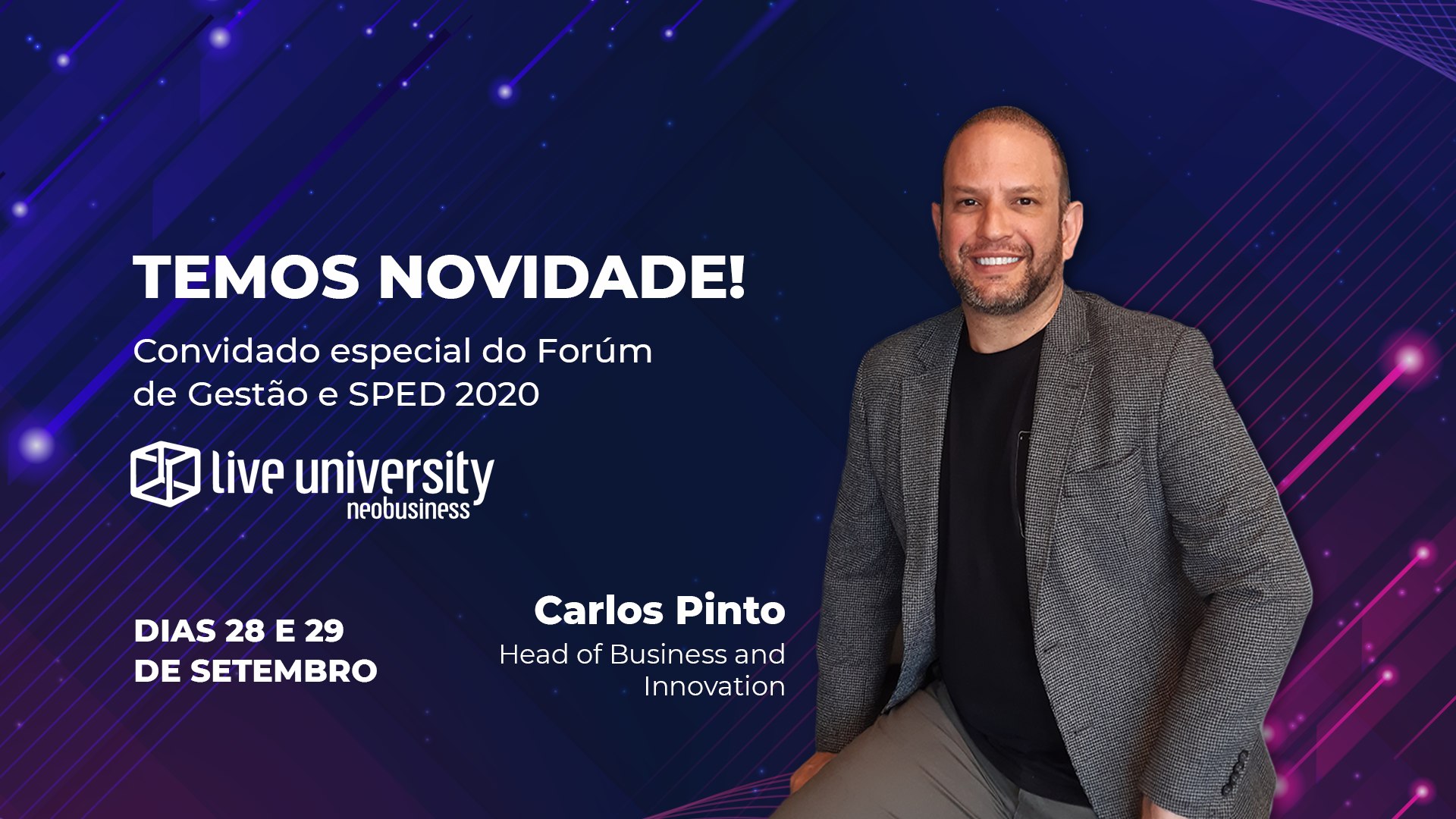 Carlos Pinto Advocacia no SPED 2020